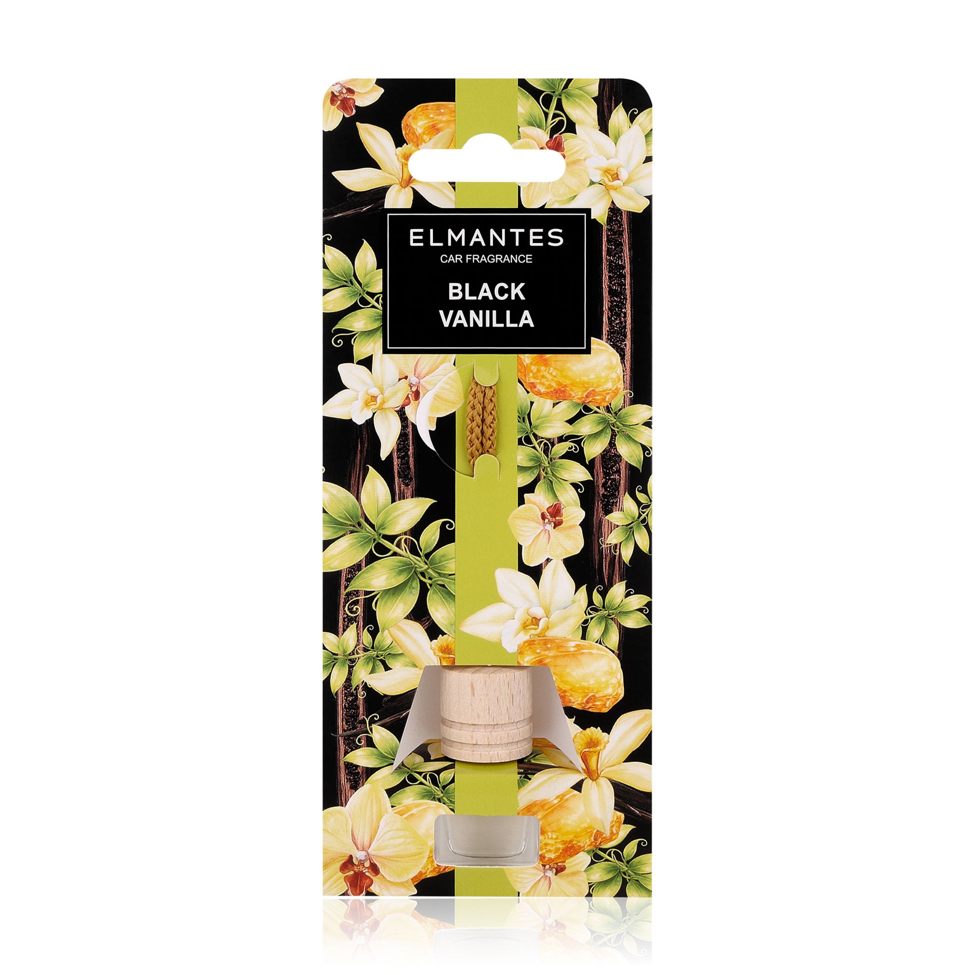 Ароматизатор для авто Elmantes Black Vanilla, 5 мл